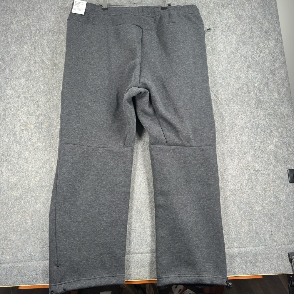 Nike Tech Fleece Pants Open Hem Mens 2XL Gray Straight Leg IM0697-032 - Picture 14 of 16